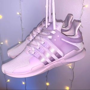 Lavender Adidas EQT Sneakers 💜